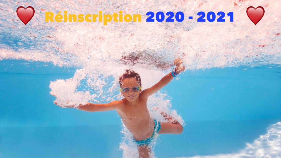 💛 Réinscriptions 2020 – 2021 💙